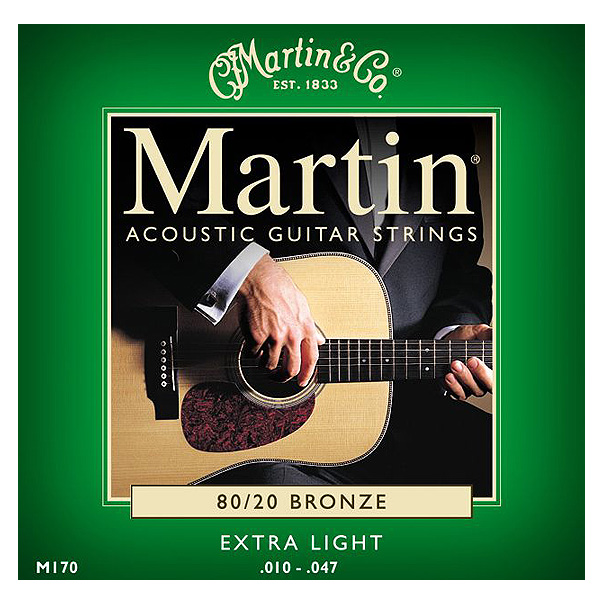 Martin アコギ弦 Bronze ORIGINAL M-170×12セット 10-47 Extra Ligth マーチン弦