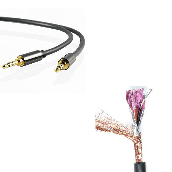 Mediabridge / 3.5mm Male To 3.5mm Male Stereo Audio Cable - (4 Feet) (3.5mm - 3.5mm ) - ステレオミニケーブル -