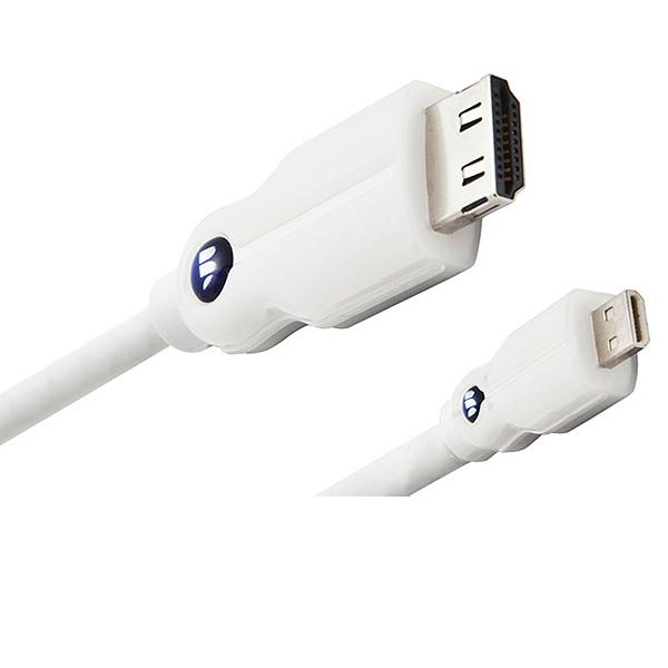 Monster Cable(モンスターケーブル) / Digital Life DL HD HSST-8 D-A** SuperThin High Speed (8feet) - Micro-HDMI to HDMI Cable -