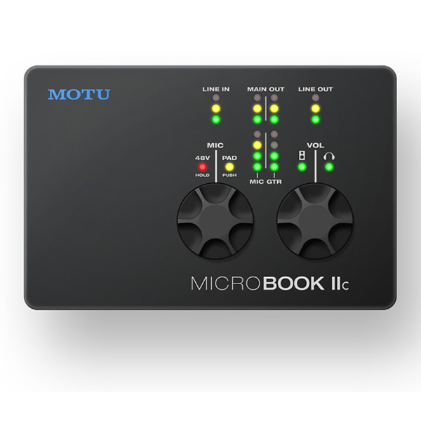 Motu(マークオブザユニコーン) / Microbook IIc - オーディオ・インターフェース - ■限定セット内容■→ 【・”世界NO.1”USBケーブル 】