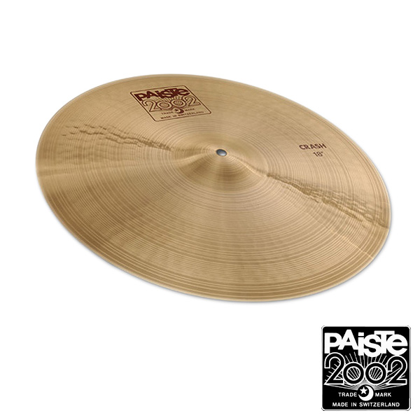 PAISTE(パイステ) / 2002 CRASH 22” - クラッシュシンバル - 大特典セット