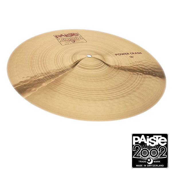 PAISTE(パイステ) / 2002 POWER CRASH 20” - クラッシュシンバル - 大特典セット