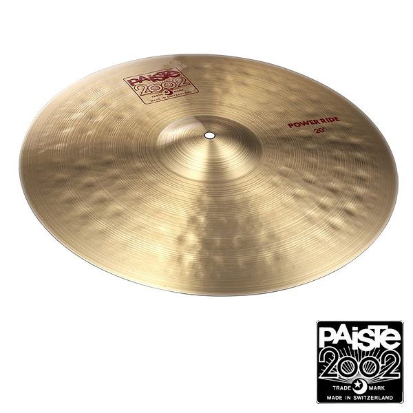 PAISTE(パイステ) / 2002 POWER RIDE 20” - ライドシンバル - 大特典セット
