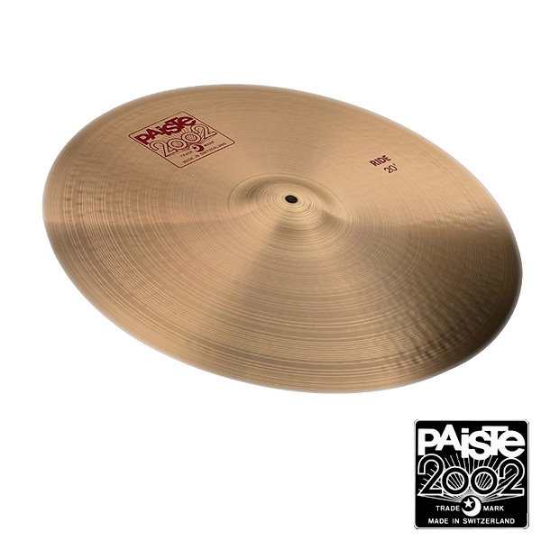 PAISTE(パイステ) / 2002 RIDE 20” - ライドシンバル - 1大特典セット