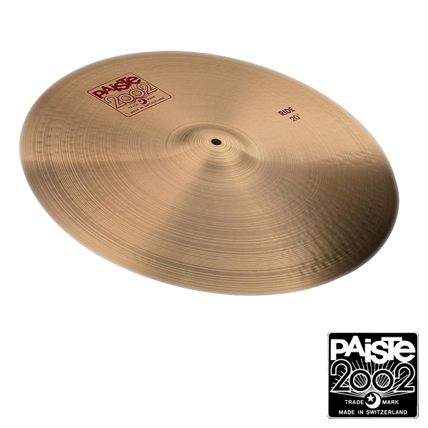 PAISTE(パイステ) / 2002 RIDE 24” - ライドシンバル - 1大特典セット