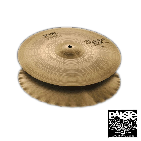 PAISTE(パイステ) / 2002 SOUND EDGE HI-HAT TOP 13” - ハイハット※トップのみ - 大特典セット