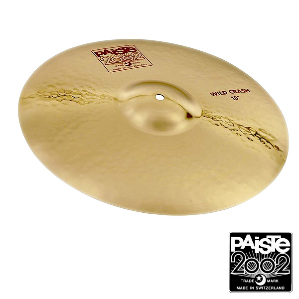 PAISTE(パイステ) / 2002 WILD CRASH 20” - クラッシュシンバル - 大特典セット