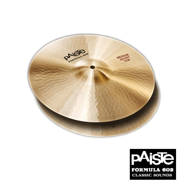PAISTE(パイステ) / Formula 602 Classic Medium Hi-Hat Top 14” - ハイハット※トップのみ - 大特典セット