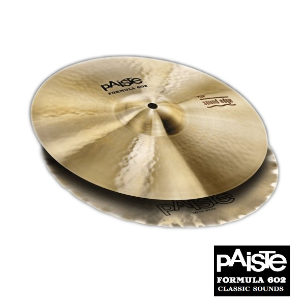 PAISTE(パイステ) / Formula 602 Classic Sound Edge Hi-Hat Top 14” - ハイハット※トップのみ - 大特典セット