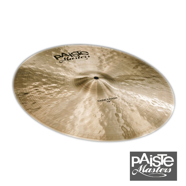 PAISTE(パイステ) / Masters Dark Crash 18” - クラッシュシンバル -
