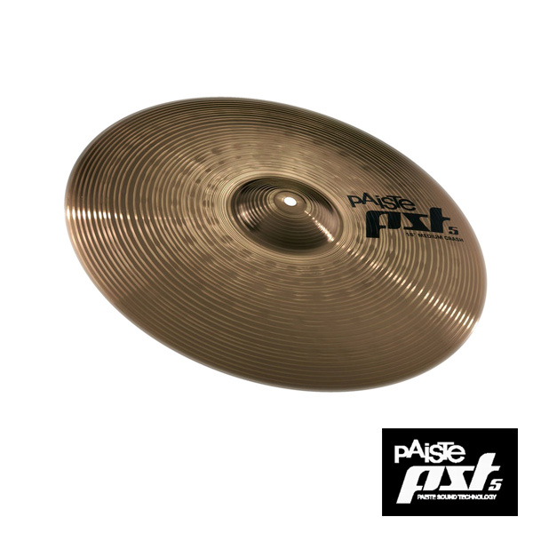 PAISTE(パイステ) / PST5N MEDIUM CRASH 18” - クラッシュシンバル - 大特典セット