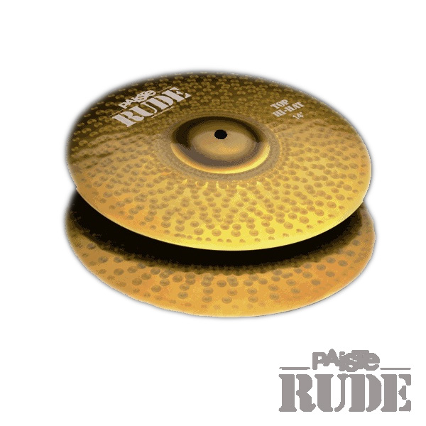 PAISTE(パイステ) / RUDE Hi-Hat 14” Top - ハイハット※トップのみ - 大特典セット