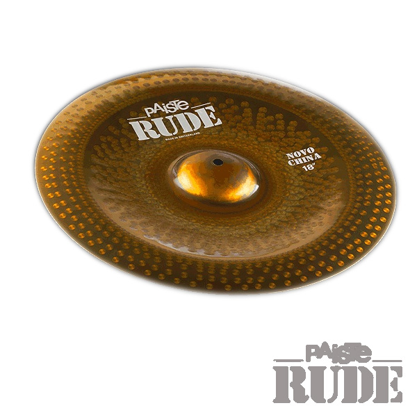 PAISTE(パイステ) / RUDE NOVO China 20” - チャイナシンバル - 大特典セット