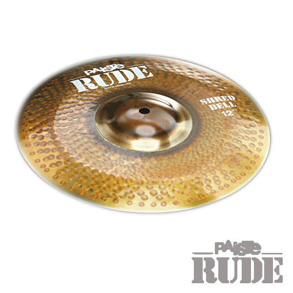 PAISTE(パイステ) / RUDE Shred Bell 12” - スプラッシュシンバル - 大特典セット