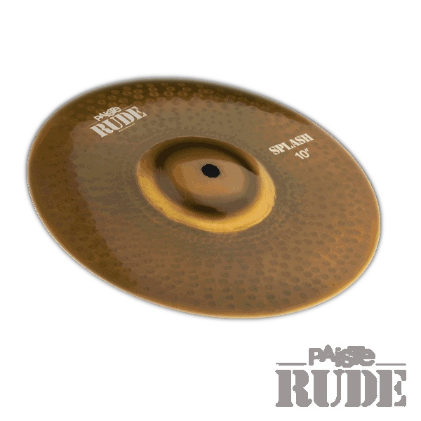 PAISTE(パイステ) / RUDE Splash 10” - スプラッシュシンバル - 大特典セット