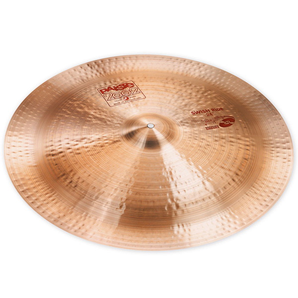 PAISTE(パイステ) / 2002 Swish Ride 24” Signature Groove John JR Robinson- ライドシンバル - 大特典セット