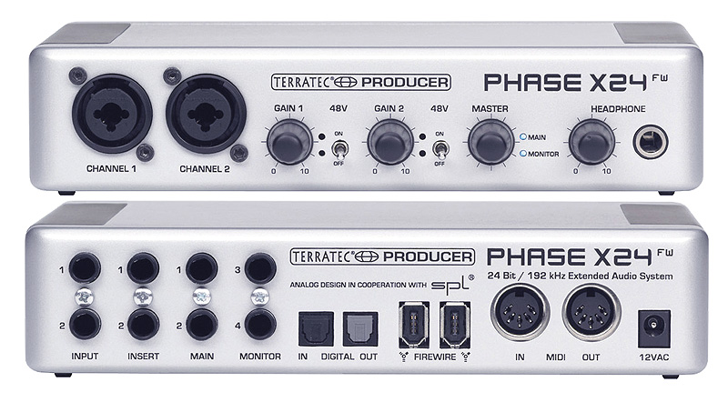 TERRATEC PRODUCER (テラテックプロデューサー) ／ PHASE X24 [高音質