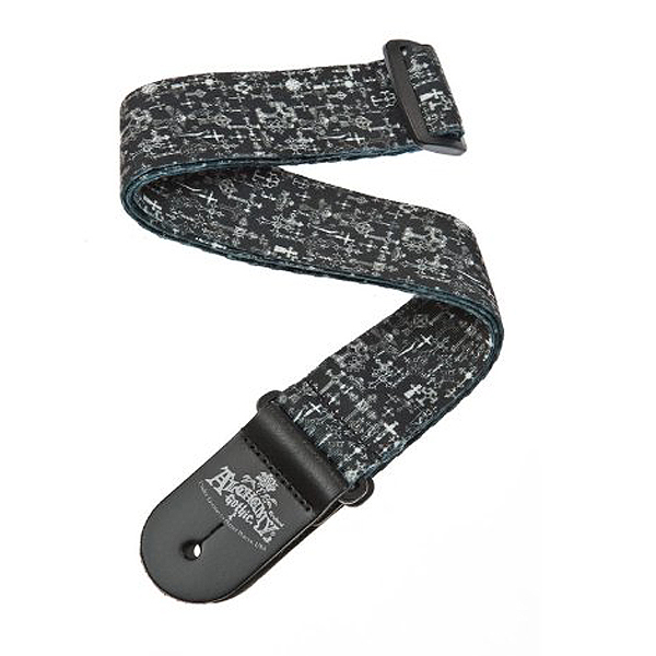 PLANET WAVES(プラネットウェイブス ) / Alchemy Gothic Strap Collection 50AL02 GOTHIC CROSSES- ギターストラップ -【国内正規品】