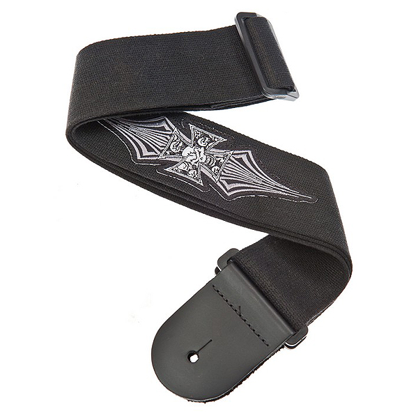 PLANET WAVES(プラネットウェイブス ) / Patch & Textile Collection 64P02 2.5”STRAP-IRON CROSS- ギターストラップ -【国内正規品】