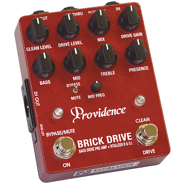PROVIDENCE(プロヴィデンス) / BDI-1  BRICK DRIVE - ベース用エフェクター -