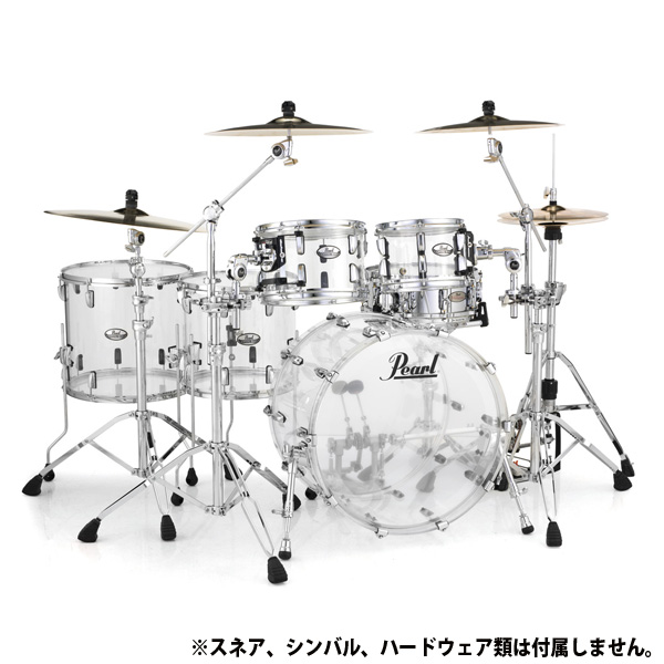 Pearl(パール) / Crystal Beat シェルキット【CRB525FP/C #730】 5-pcs Shell Pack (22x16BD / 10x7TT / 12x8TT / 14x13FT / 16x15FT ) - ドラムセット -