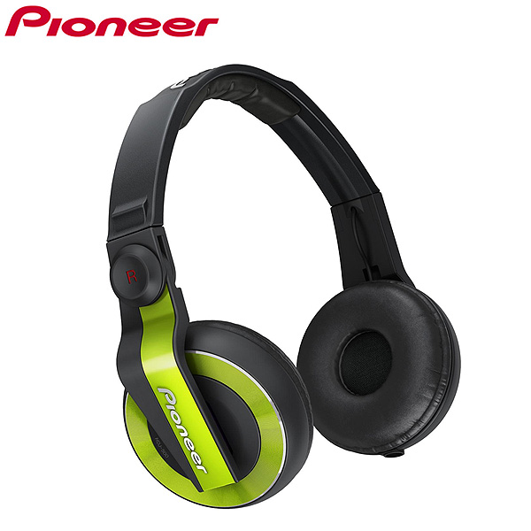 Pioneer(パイオニア) / HDJ-500-G (グリーン) - DJ用ヘッドホン -