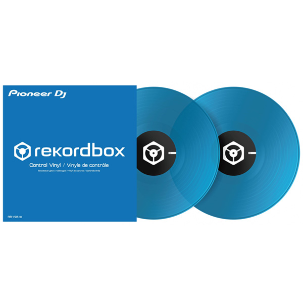Pioneer(パイオニア) /  Control vinyl RB-VD1-CB （クリアブルー） - 【2枚セット】