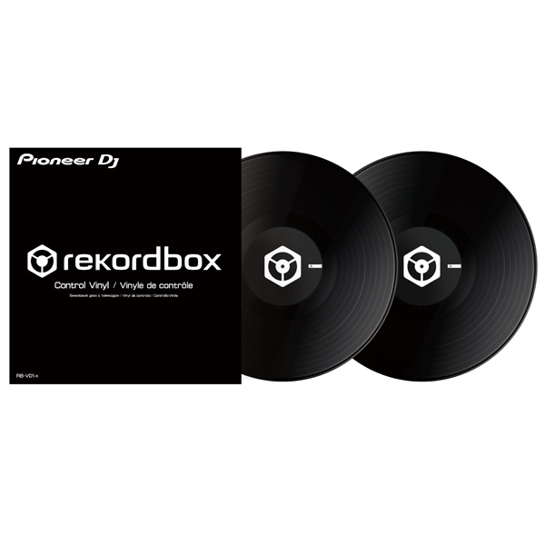 Pioneer(パイオニア) /  Control vinyl RB-VD1-K（ブラック） - 【2枚セット】