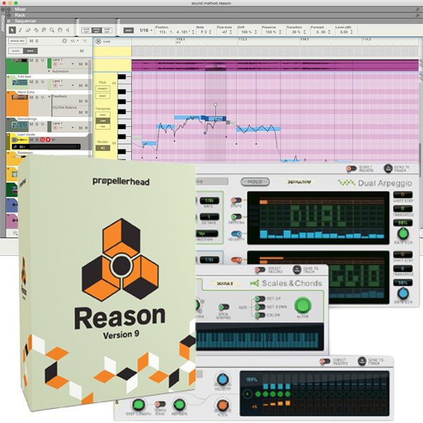 Propellerhead(プロペラヘッド) / REASON 9 -  音楽制作ソフト-