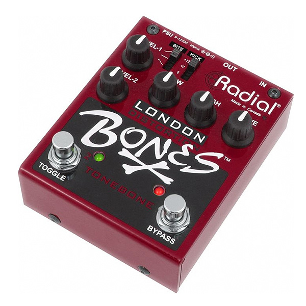 Radial(ラジアル) / Bones London -デュアル・ディストーション-　《ギターエフェクター》