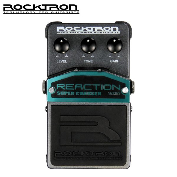 【限定1台】Rocktron(ロックトロン) / Reaction Super Charger -オーバードライブ-　《ギターエフェクター》『セール』『ギター』
