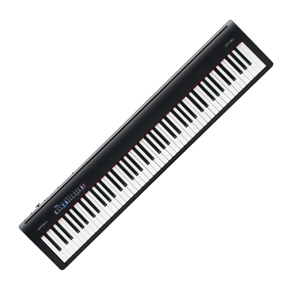 【タイムセール限定1台】Roland(ローランド) / FP 30 BK - Bluetooth対応 ポータブル・ピアノ -　【88鍵盤】『セール』
