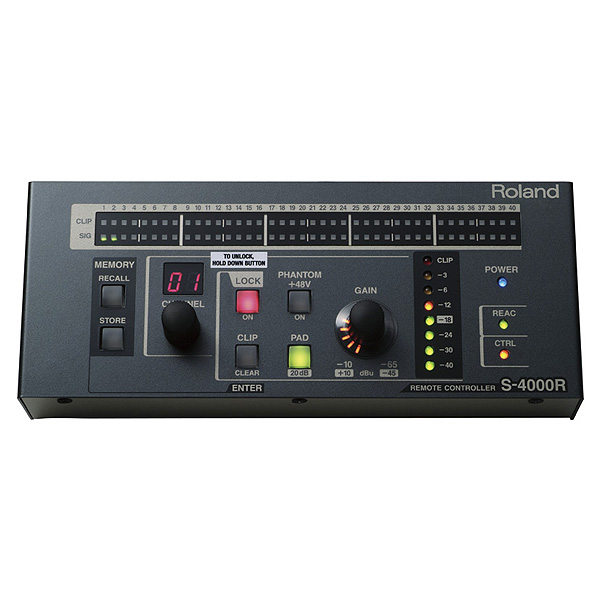 Roland S-4000r ステージBOXヘッドアンプリモートコントローラー Roland(ローランド) ／ S-4000R 【S-4000S ／ S-4000H用リモート