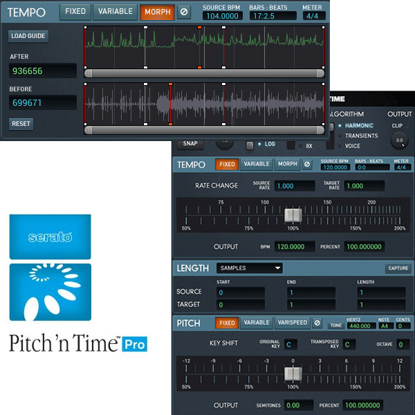 【メール便発送】SERATO(セラート) / Pitch 'n Time Pro 3.0 - タイムストレッチ / ピッチシフト プラグイン -ライセンス販売