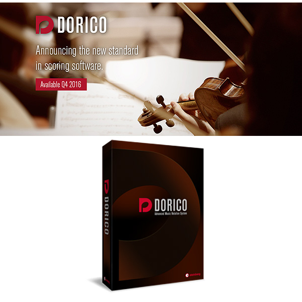 STEINBERG(スタインバーグ) / DORICO（通常版） - 楽譜作成ソフトウェア - 