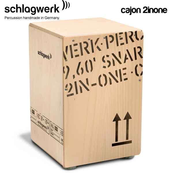 Schlagwerk SR-CP404 RED 2inONE カホン〈シュラグヴェルク シュラルベルク〉