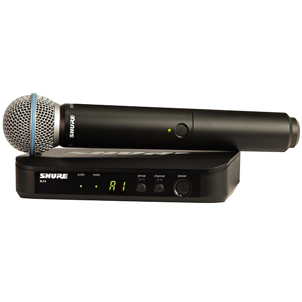 【SE112イヤホンプレゼントキャンペーン】Shure(シュアー) / BLX24/B58 ハンドヘルド型ワイヤレス システム - マイヤレスマイク - ■限定セット内容■→ 【・OAタップ 】