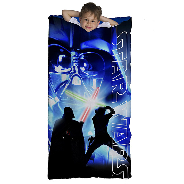 Star Wars(スターウォーズ) / Darth Saber Blue - 子供用ダースベイダーの寝袋 -