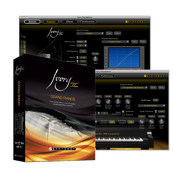 Synthogy(シンソジー) / Ivory II Grand Pianos 【ピアノ・オルガン音源】【シリアル納品】