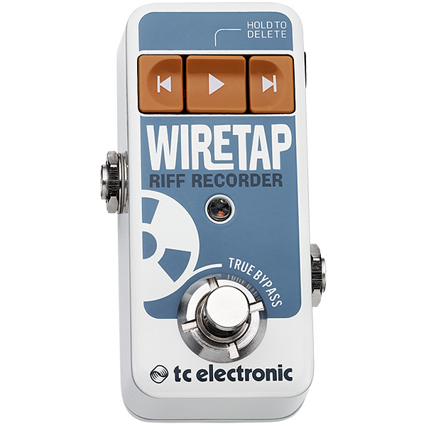 TC HELICON(テｨーシーヘリコン) / WireTap Riff Recorder - コンパクト・リフ・レコーダー -