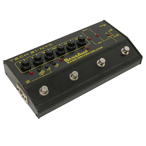 TECH21(テック21) / SansAmp:BASS DRIVER DELUXE - 3ch×2BANK BASS専用 プログラマブル DIボックス -