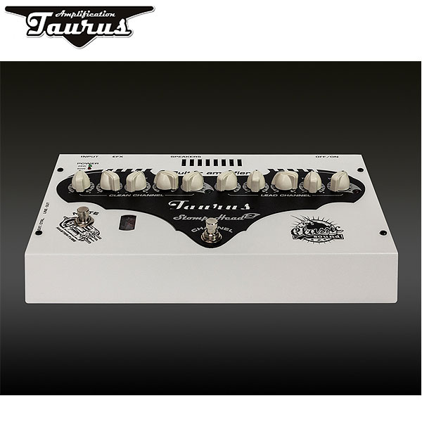 Taurus(タウラス) / StompHead 2 Classic 【60W真空管ギター・アンプヘッド・ペダル】 ■限定セット内容■→ 【・Belden ギターシールド(2m) 】