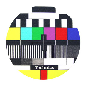 Technics(テクニクス) / Slipmats (TV) スリップマット (2枚/1ペア)