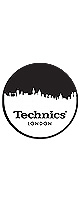 Technics(テクニクス) / LONDON Skyline スリップマット (2枚/1ペア)