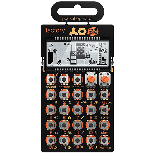 Teenage Engineering(ティーンエイジ エンジニアリング) / PO-16 factory - デジタルシンセサイザー -