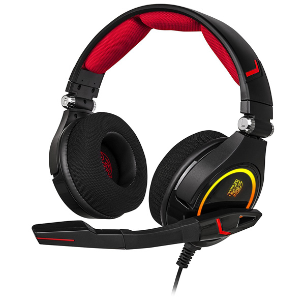 Thermaltake / CRONOS RGB 3D 7.1 - イルミネーション搭載 ゲーミングヘッドセット -