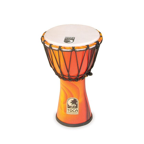Toca(トカ) / FREESTYLE ROPE TUNED DJEMBES Fiesta finish (SFDJ-7F) - ジャンベ -
