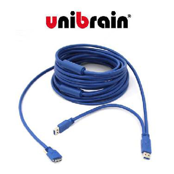 Unibrain(ユニブレイン) / USB 3.0 ケーブル (長さ 10m) マイクロＢ端子ケーブル