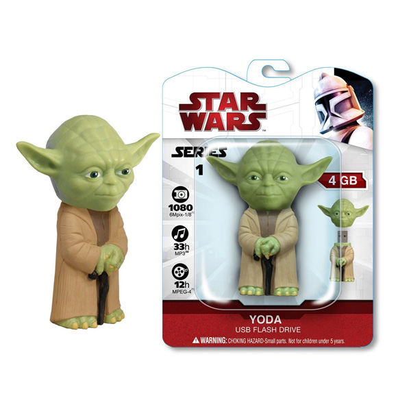Star Wars Yoda USB Flash Drive (4GB) -スターウォーズ・ヨーダ・USB