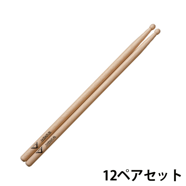 VATER(ベーター) / Fatback 3A 【VH3AW】 12ペアセット- ヒッコリー・ドラムスティック -